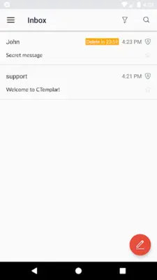 CTemplar android App screenshot 3